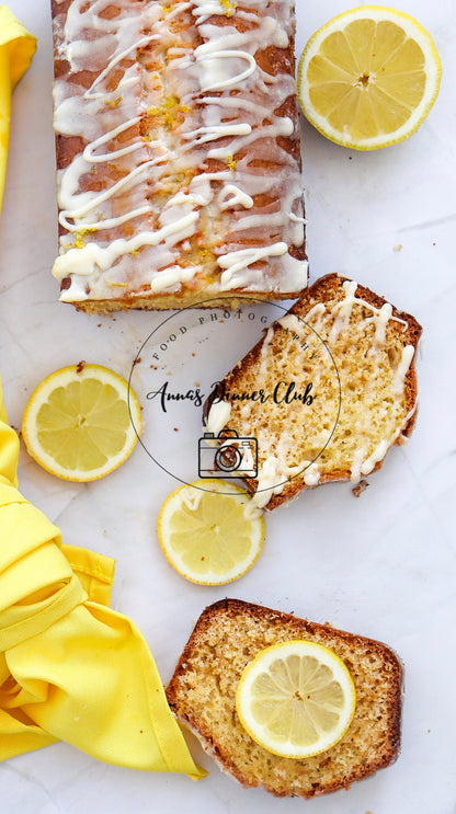 Easy Lemon Loaf cake  PLR set