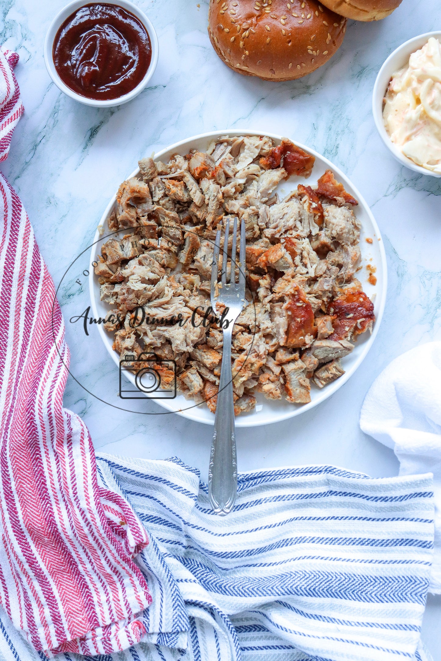 4th of July Pulled Pork BBQ Sandwiches- PLR set