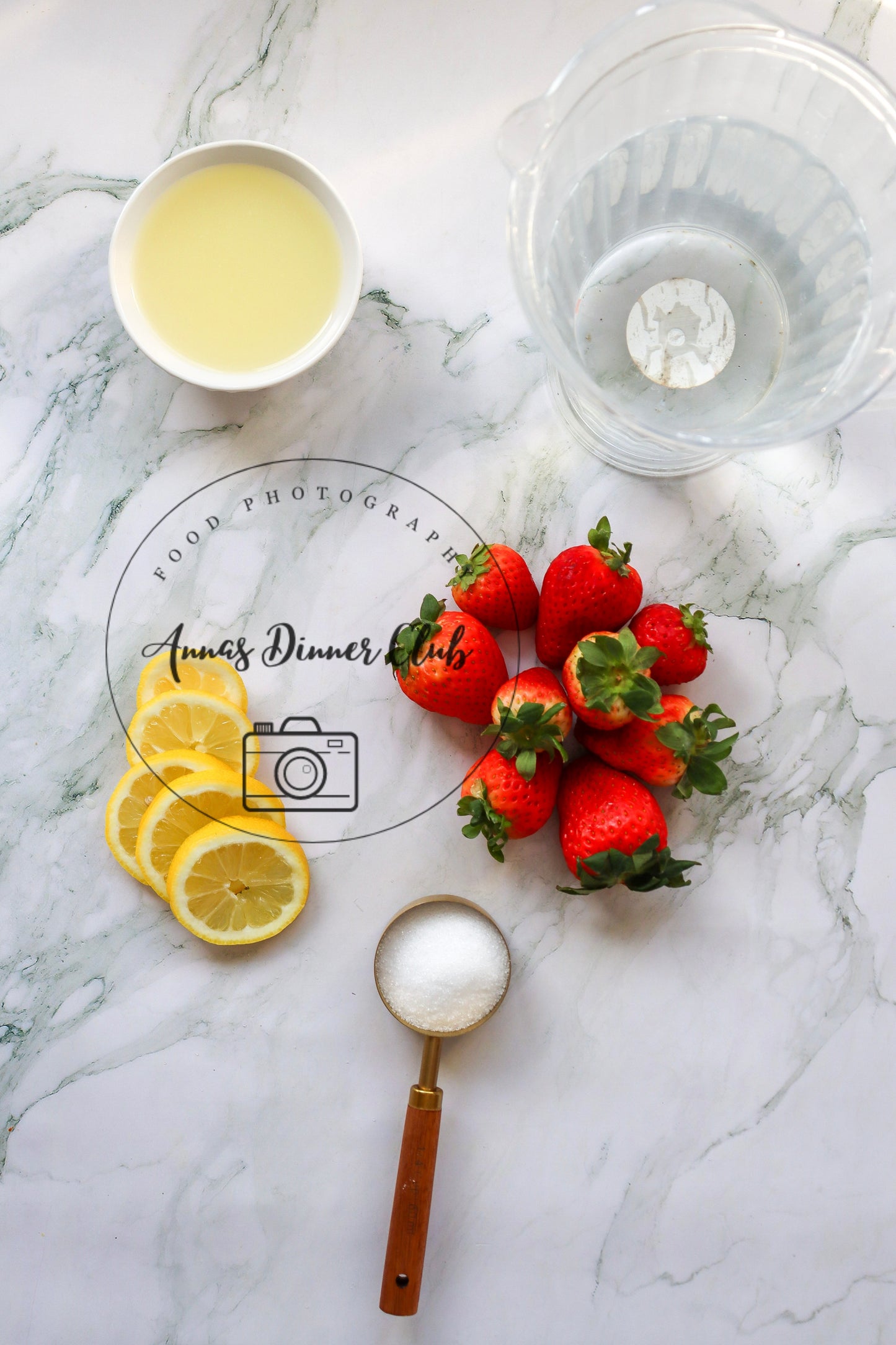 Strawberry Lemonade 4th July PLR recipe set