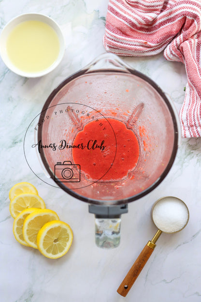 Strawberry Lemonade 4th July PLR recipe set