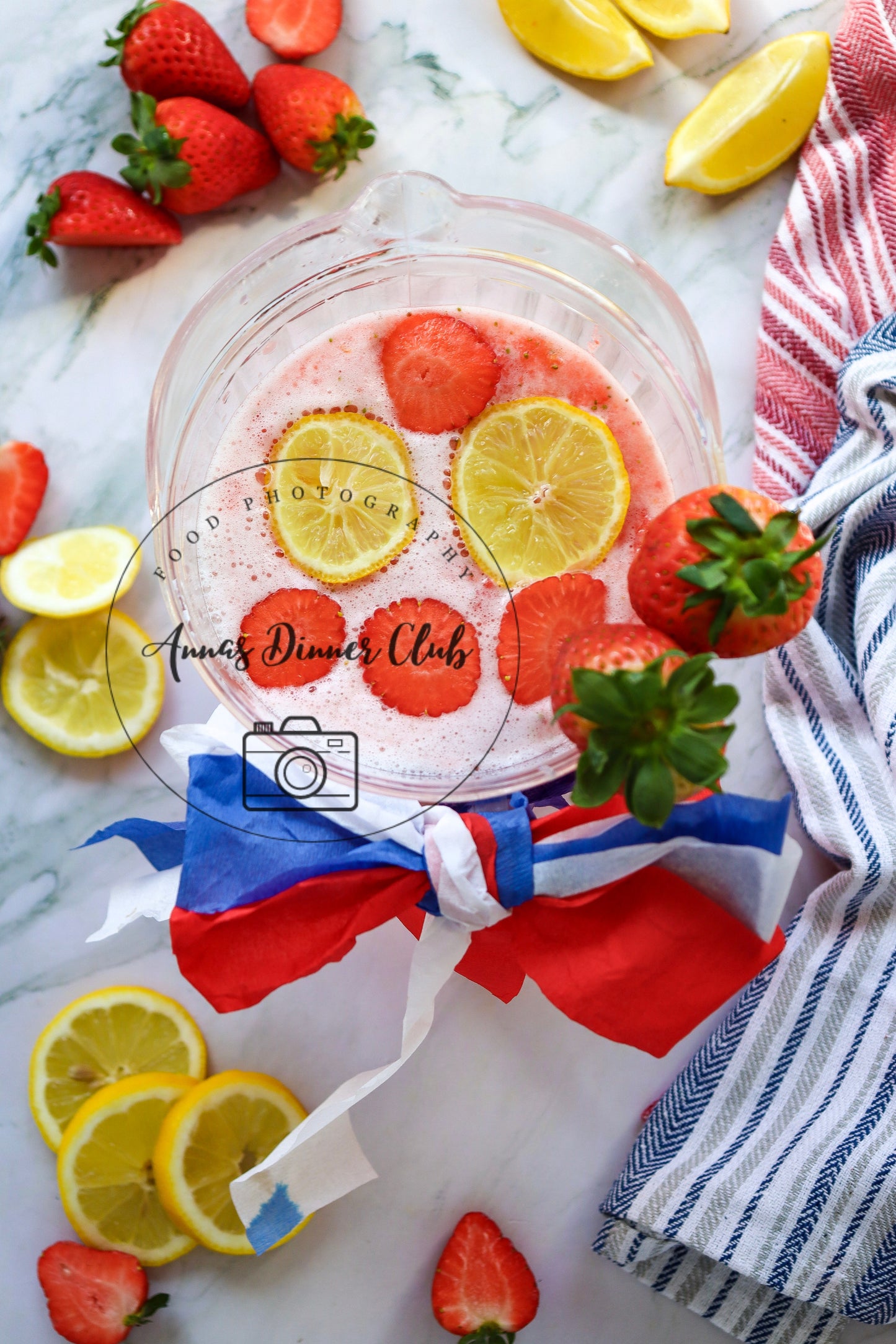 Strawberry Lemonade 4th July PLR recipe set