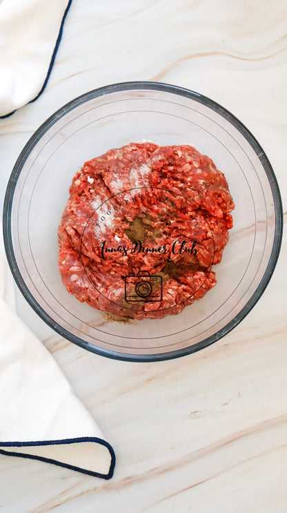 Cheeseburger with grilled bacon semi exclusive set 2