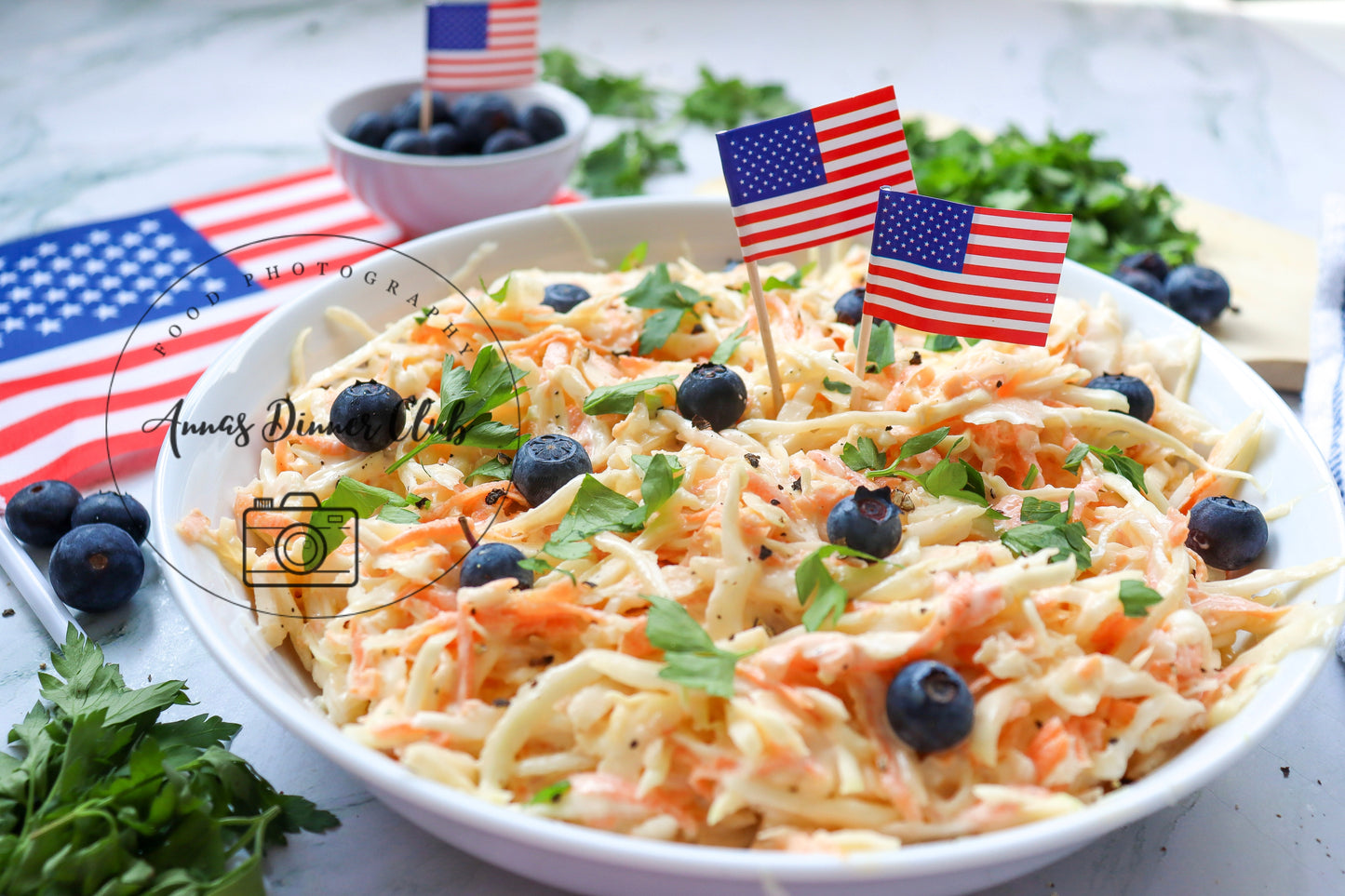 Classic 4th July Coleslaw PLR set