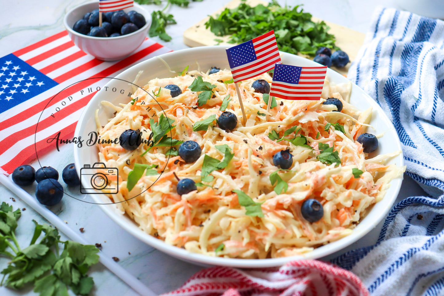 Classic 4th July Coleslaw PLR set