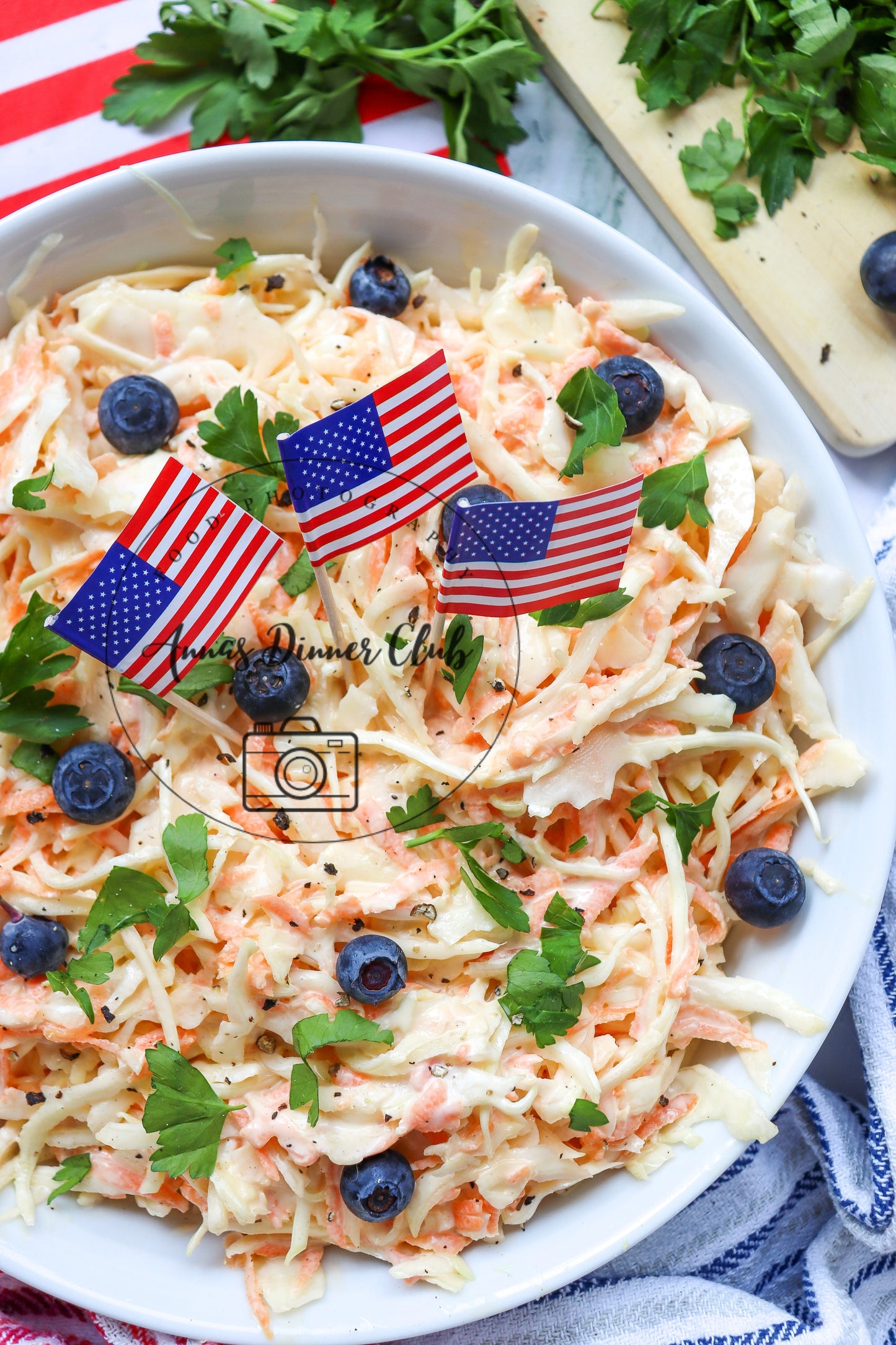 Classic 4th July Coleslaw PLR set