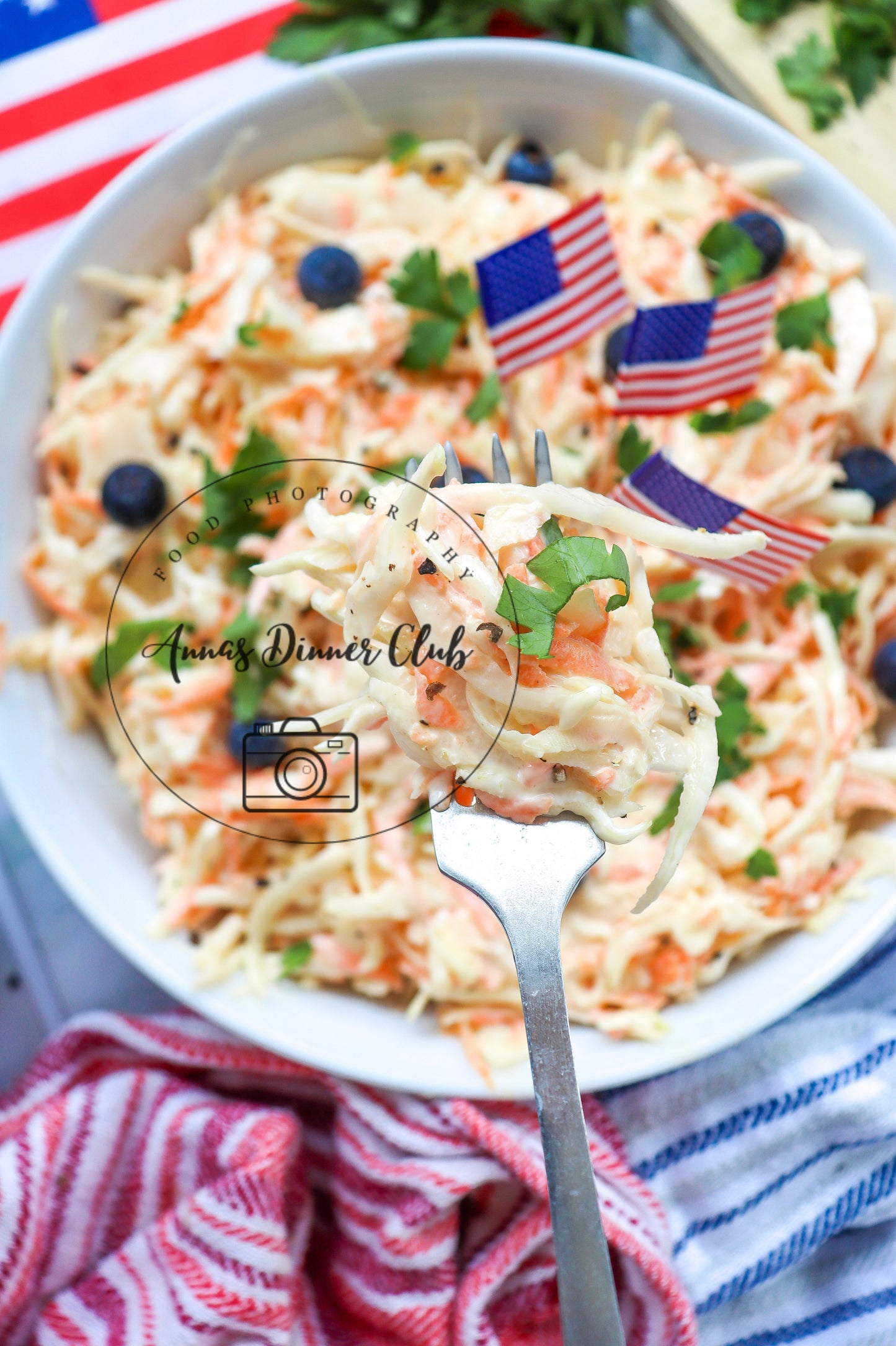 Classic 4th July Coleslaw PLR set