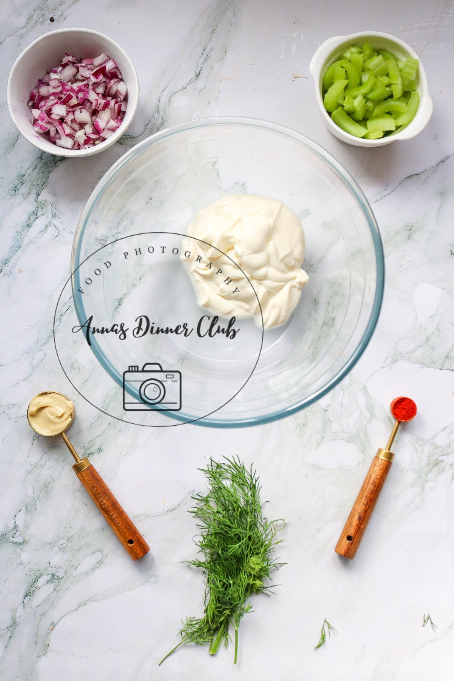 Classic Potato American Salad 4th July PLR set