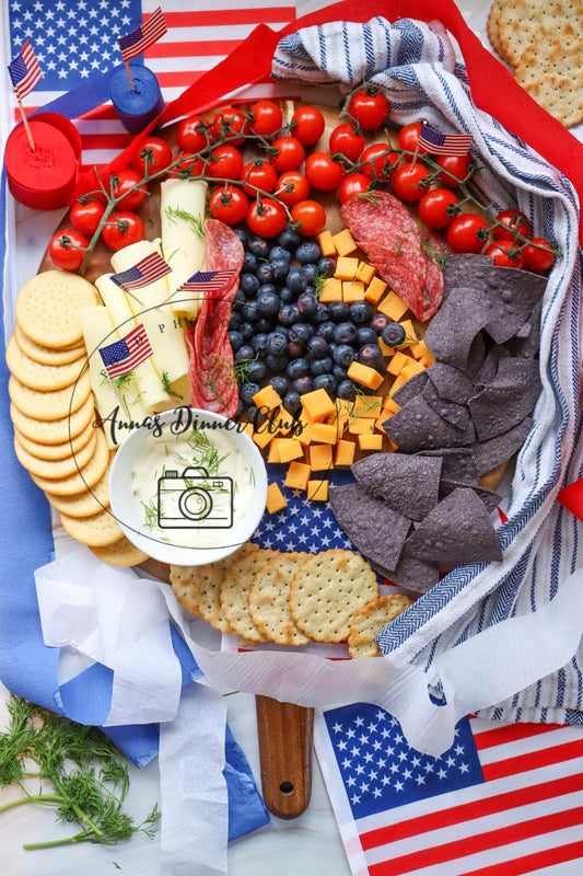 Patriotic Charcuterie Board PLR set