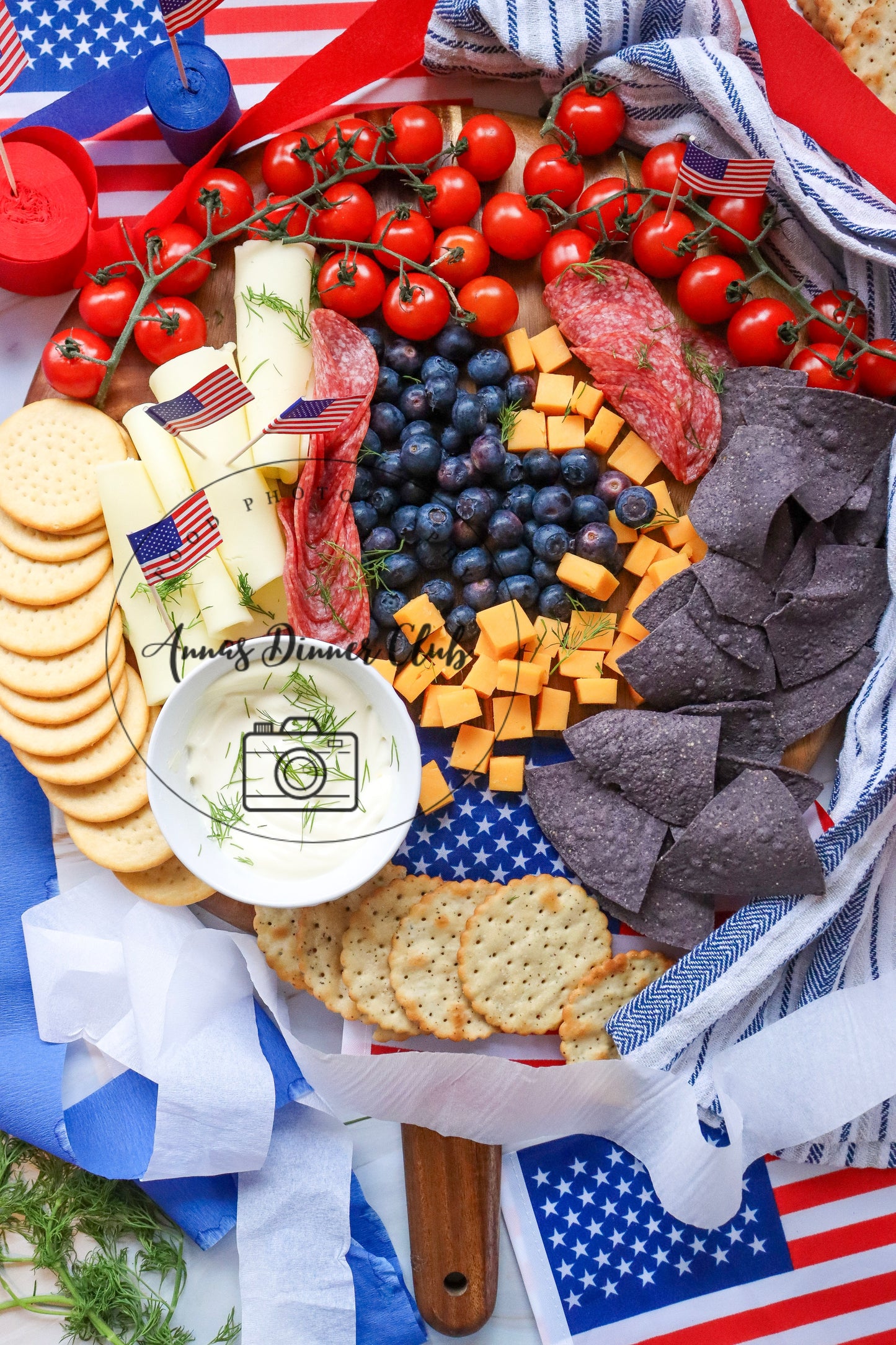 Patriotic Charcuterie Board PLR set