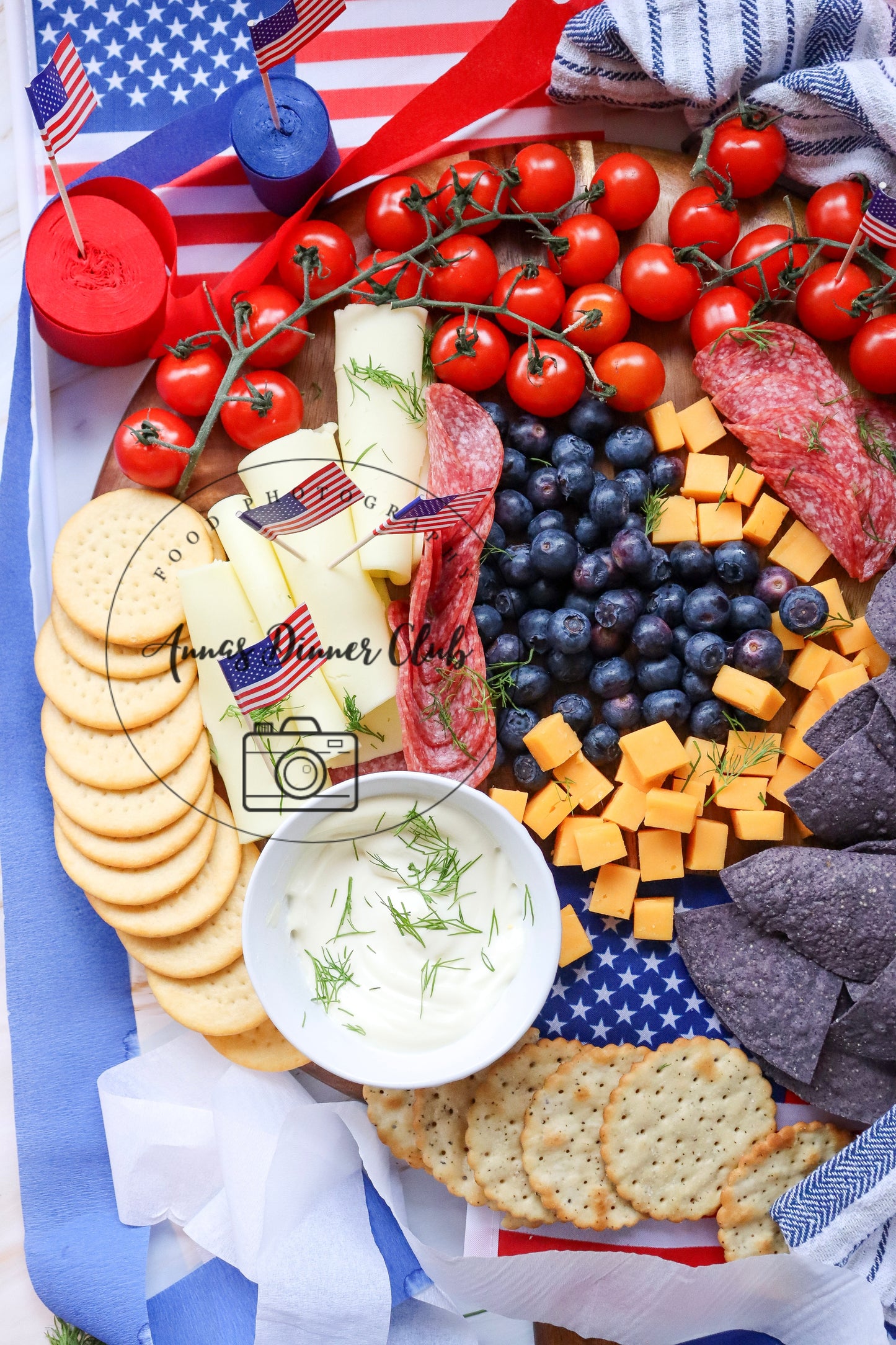 Patriotic Charcuterie Board PLR set