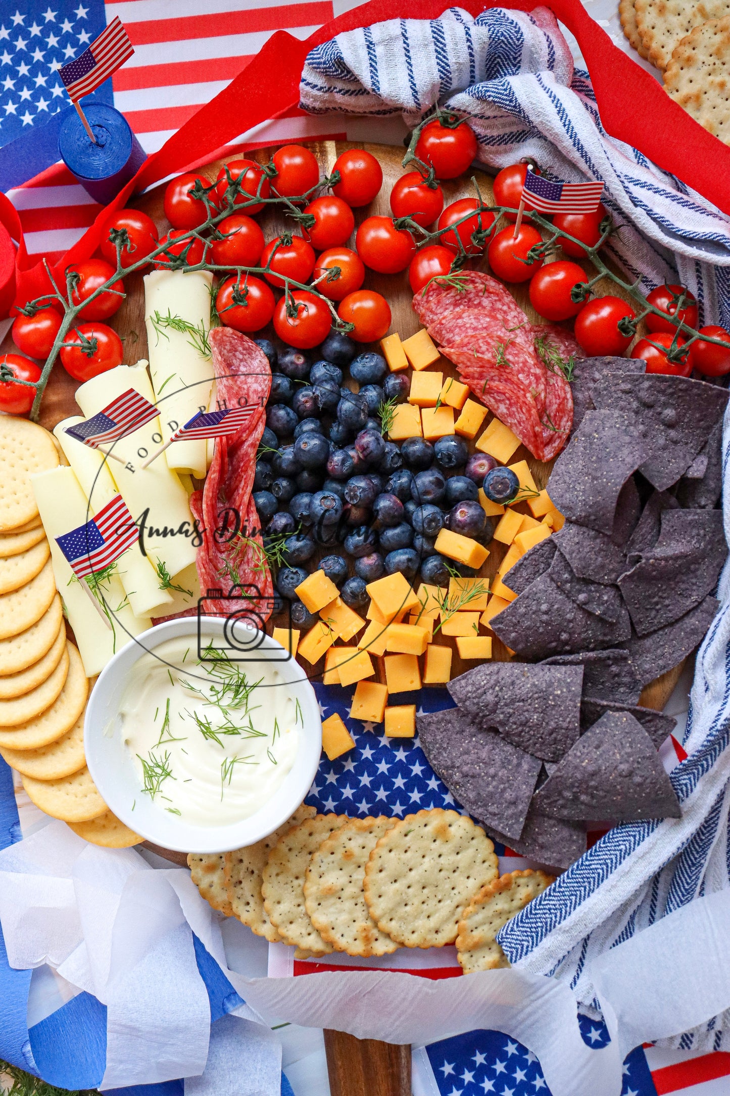 Patriotic Charcuterie Board PLR set