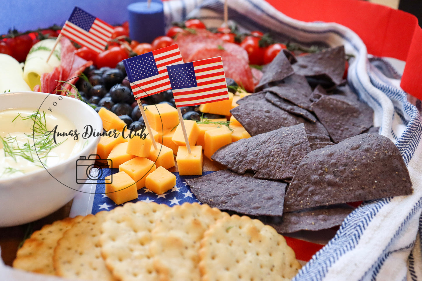 Patriotic Charcuterie Board PLR set