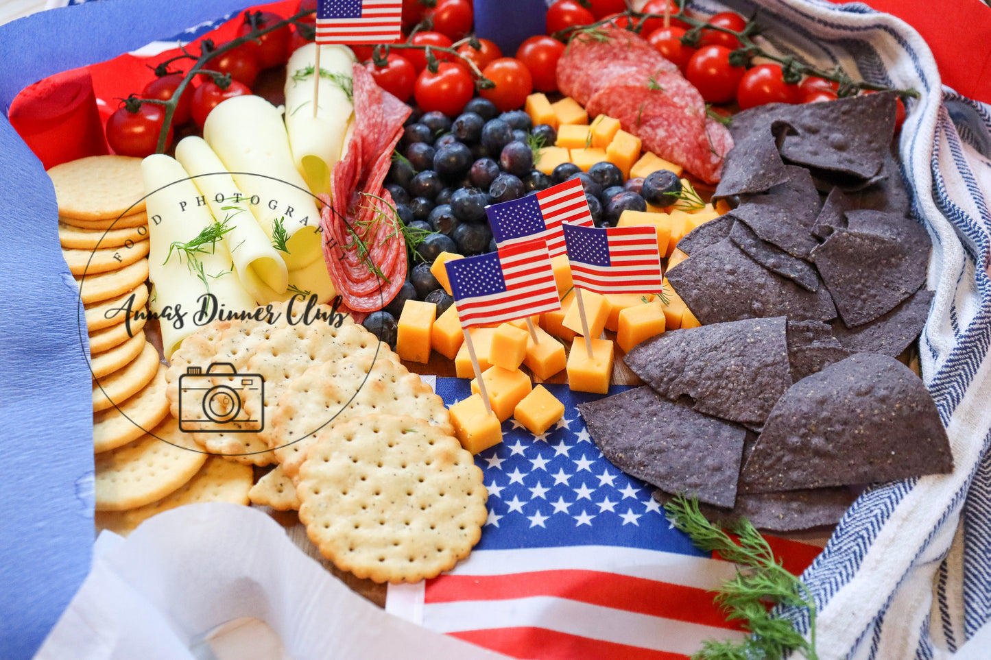 Patriotic Charcuterie Board PLR set