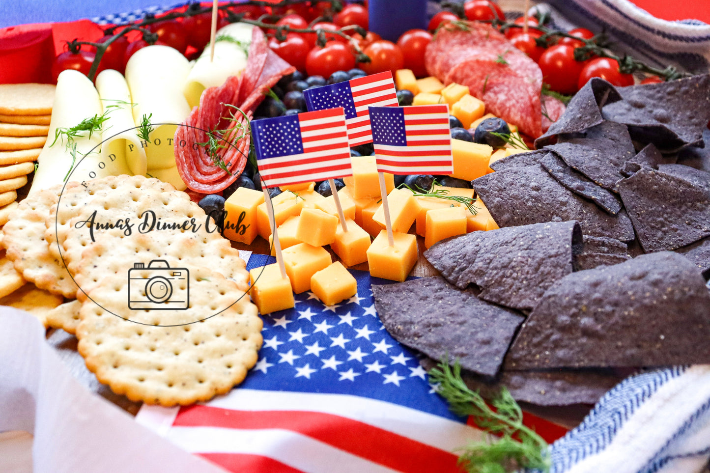 Patriotic Charcuterie Board PLR set