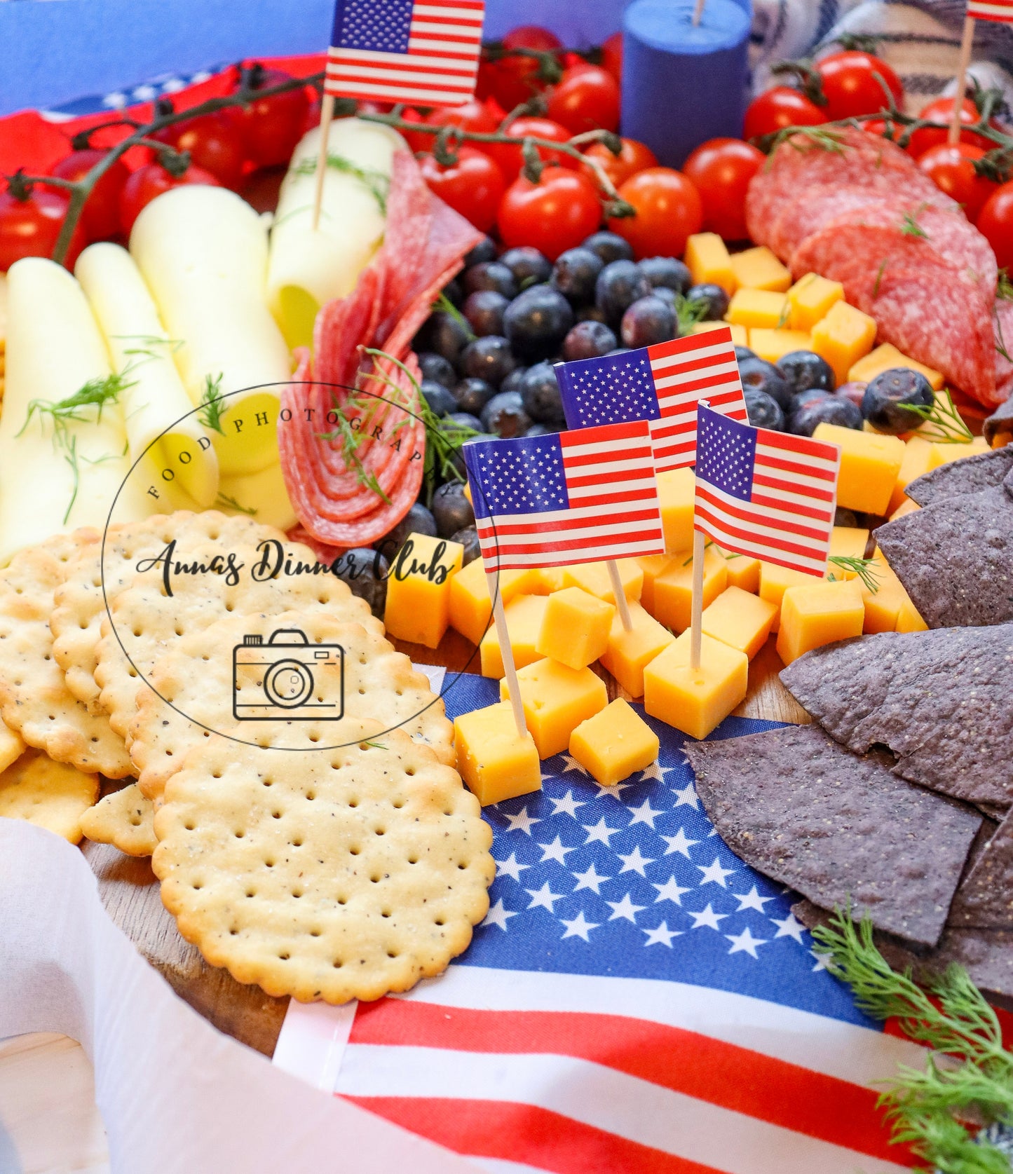 Patriotic Charcuterie Board PLR set