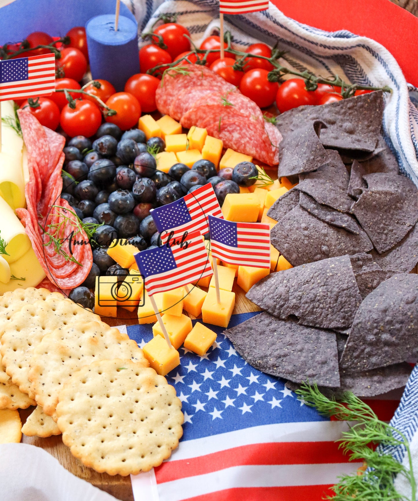 Patriotic Charcuterie Board PLR set