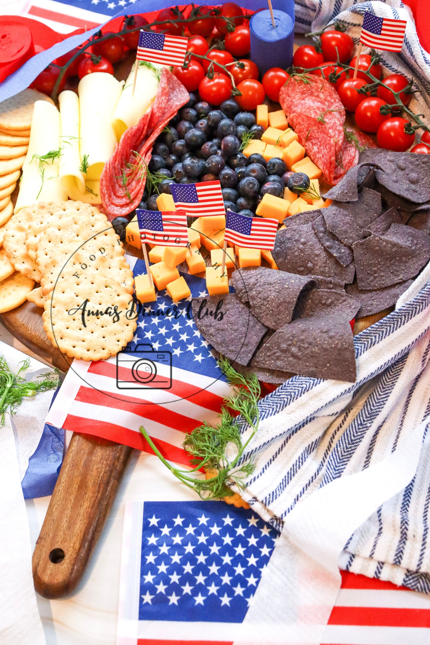 Patriotic Charcuterie Board PLR set