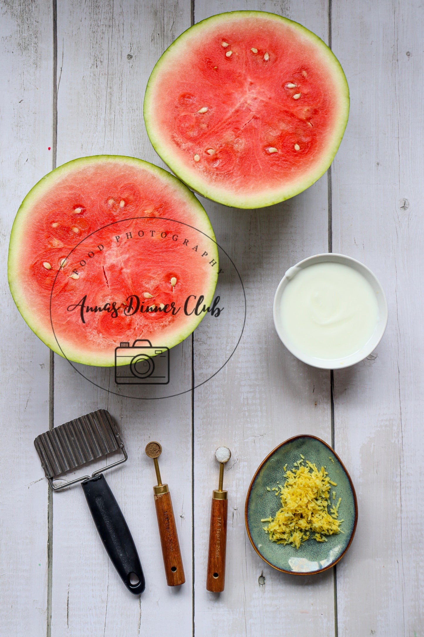 Watermelon crinkle fries semi exclusive set 3