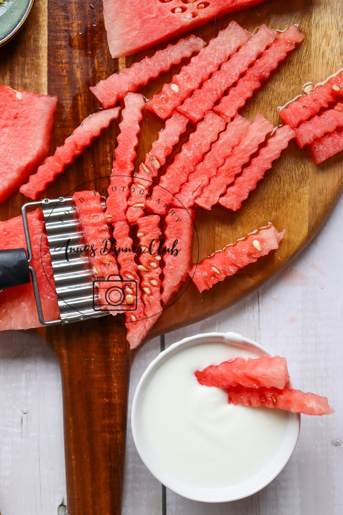 Watermelon crinkle fries semi exclusive set 3