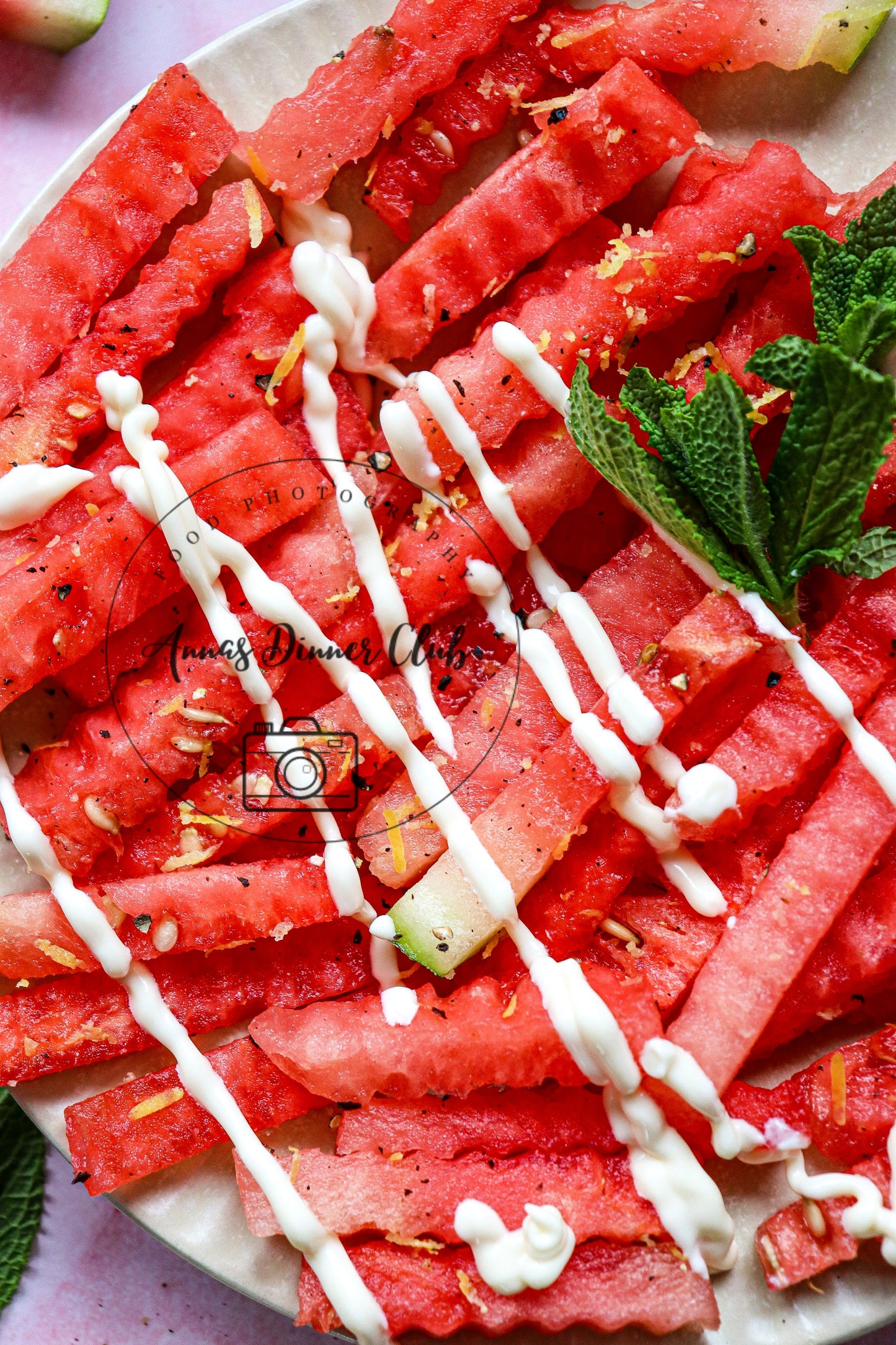 Watermelon crinkle fries semi exclusive set 3