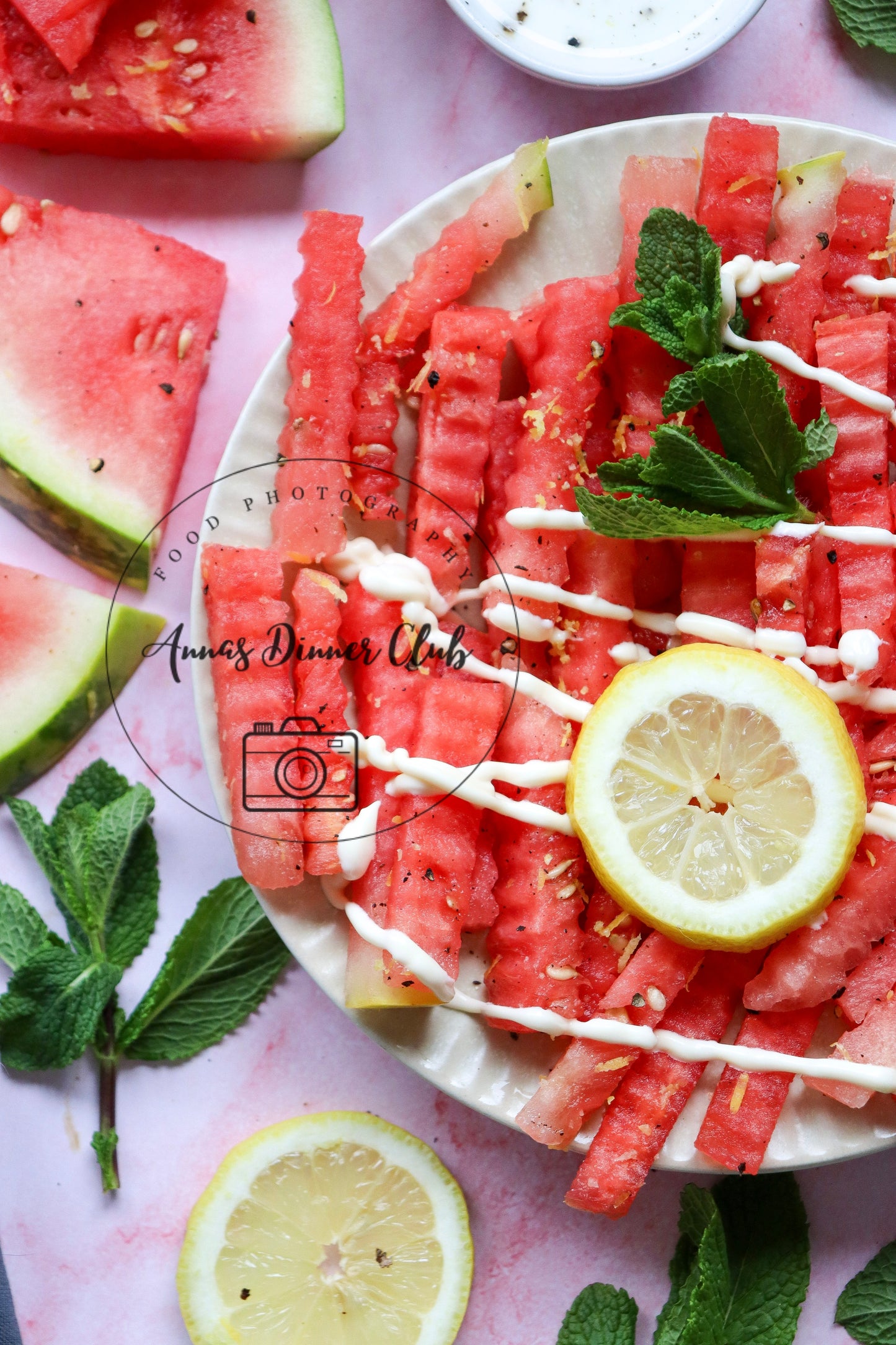 Watermelon crinkle fries semi exclusive set 3