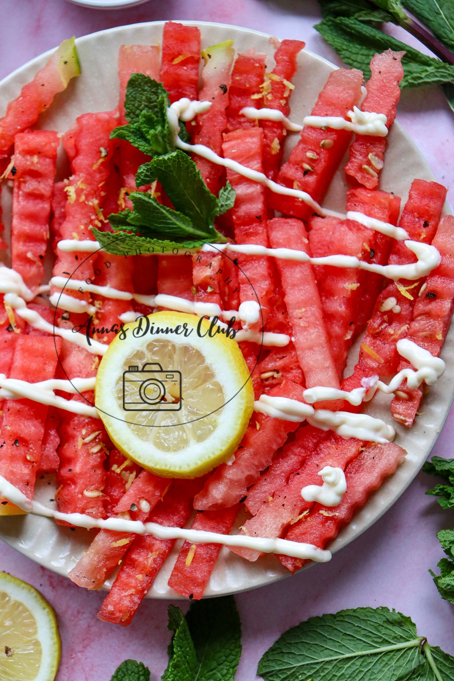 Watermelon crinkle fries semi exclusive set 3