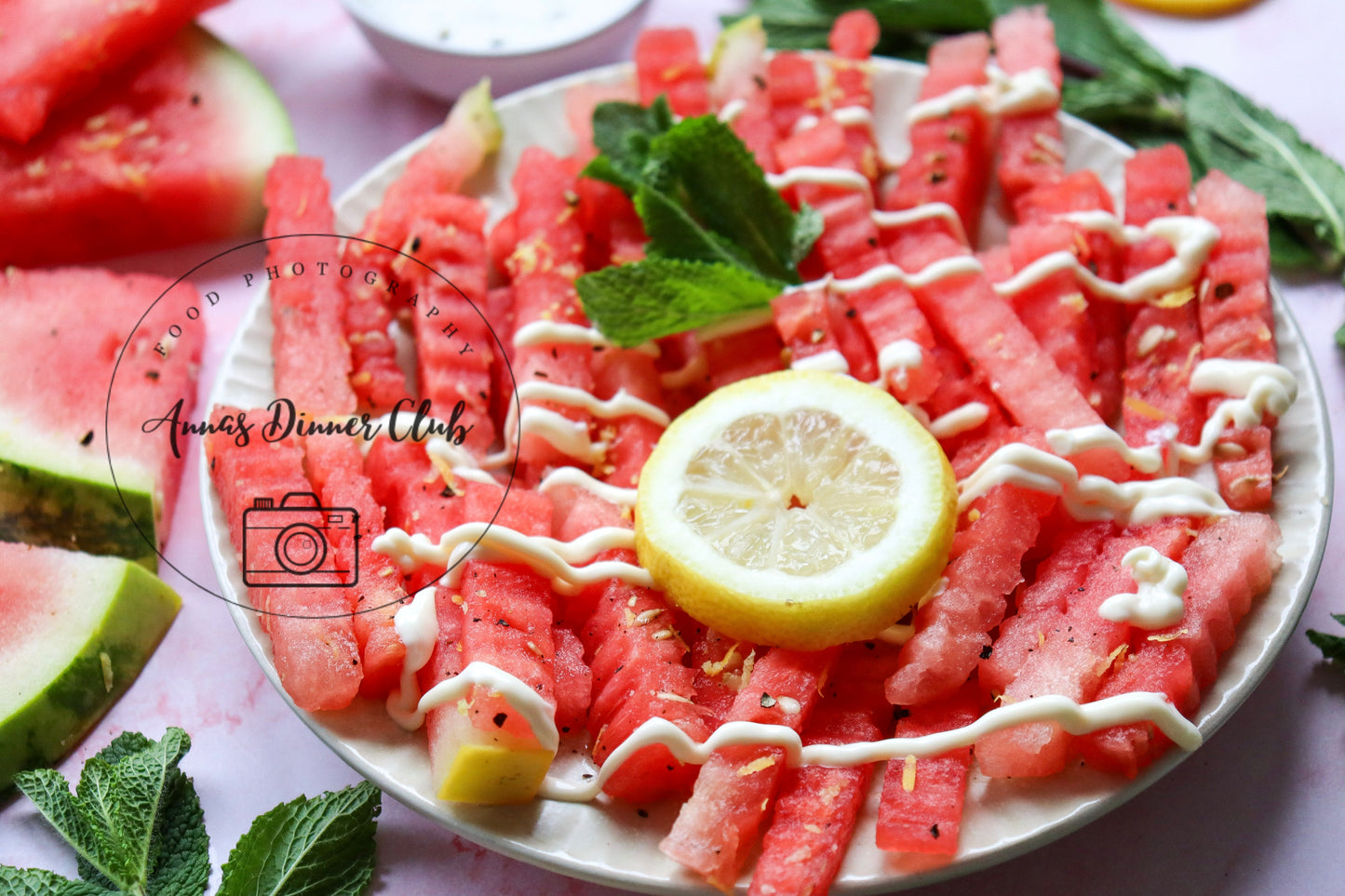 Watermelon crinkle fries semi exclusive set 3