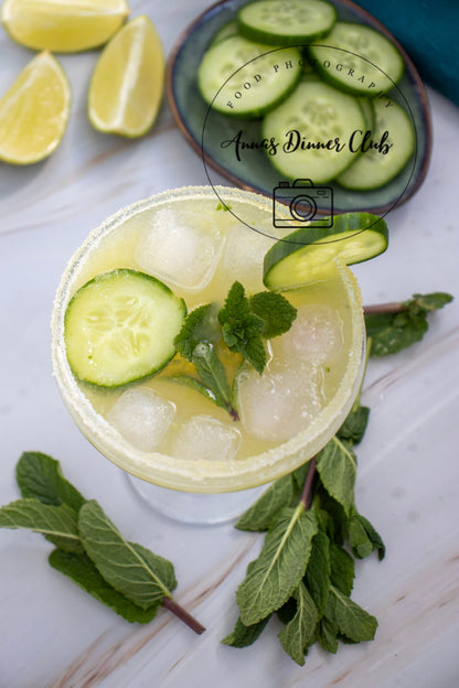 Cucumber Margarita Mocktail  Limited PLR set