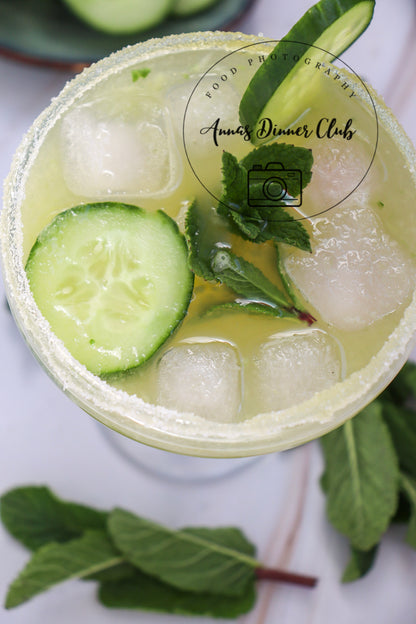 Cucumber Margarita Mocktail  Limited PLR set