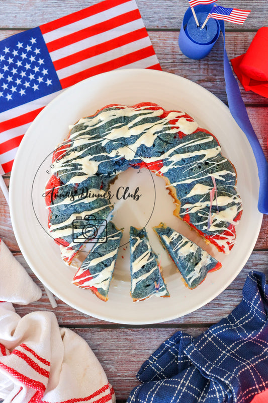 4th July marble bundt cake semi exclusive set 3