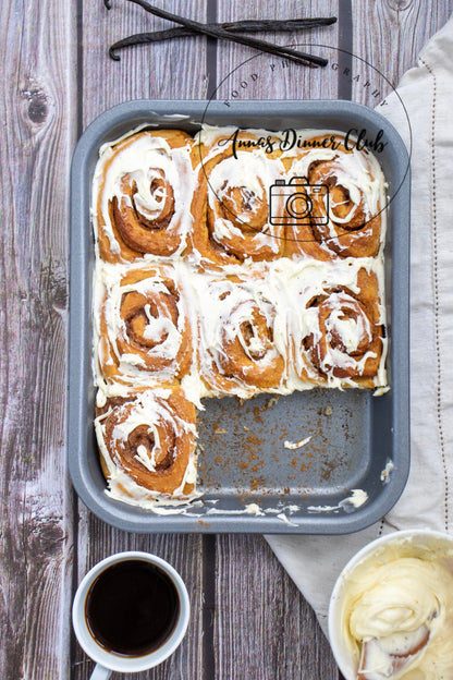 Vanilla Cinnamon rolls exclusive set 4
