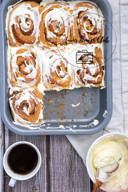 Vanilla Cinnamon rolls exclusive set 4