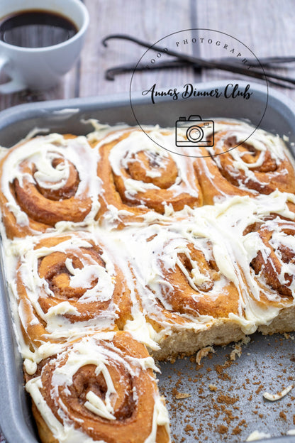 Vanilla Cinnamon rolls exclusive set 4
