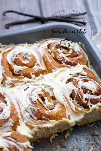 Vanilla Cinnamon rolls exclusive set 4