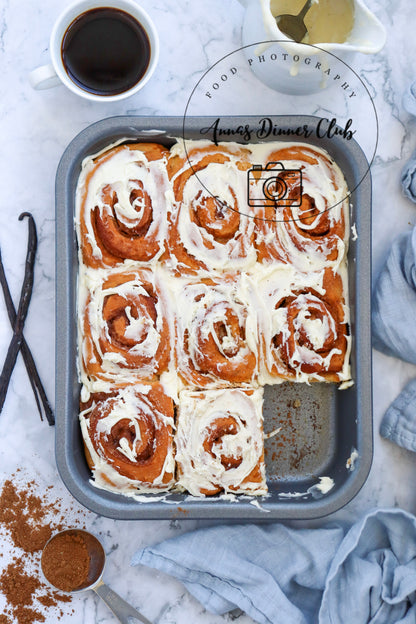Vanilla Cinnamon rolls exclusive set 5