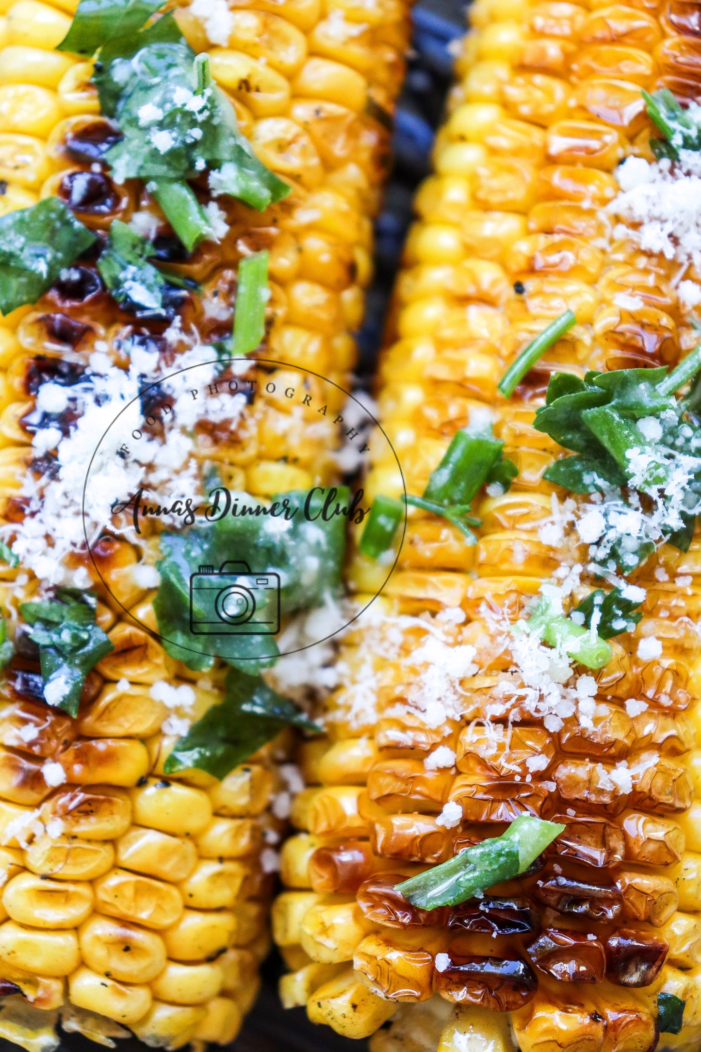 Grilled corn with herb butter - exclusive set
