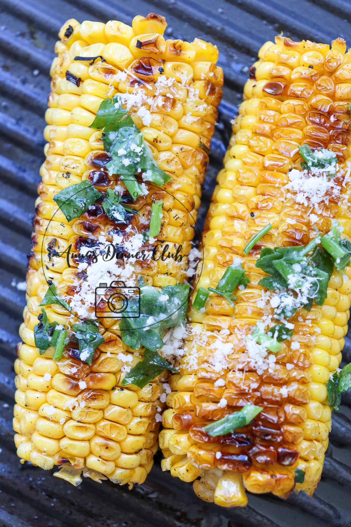 Grilled corn with herb butter - exclusive set