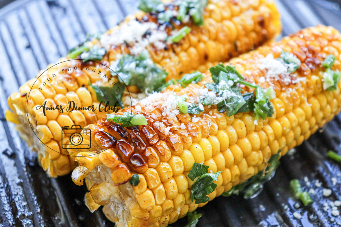 Grilled corn with herb butter - exclusive set