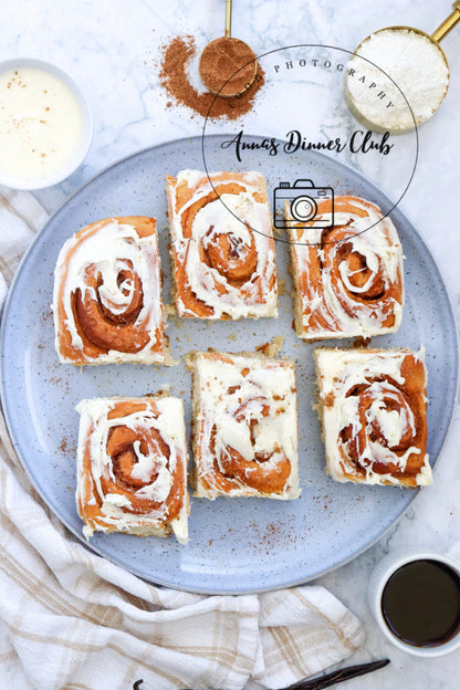 Vanilla Cinnamon rolls semi exclusive set 6