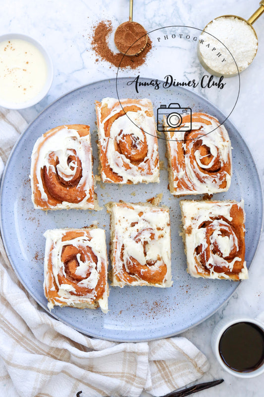 Vanilla Cinnamon rolls semi exclusive set 6