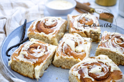 Vanilla Cinnamon rolls semi exclusive set 6