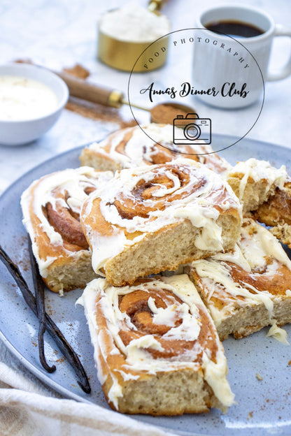 Vanilla Cinnamon rolls semi exclusive set 6