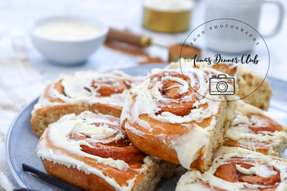 Vanilla Cinnamon rolls semi exclusive set 6