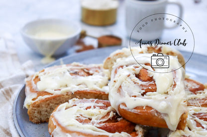 Vanilla Cinnamon rolls semi exclusive set 6
