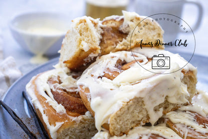 Vanilla Cinnamon rolls semi exclusive set 6