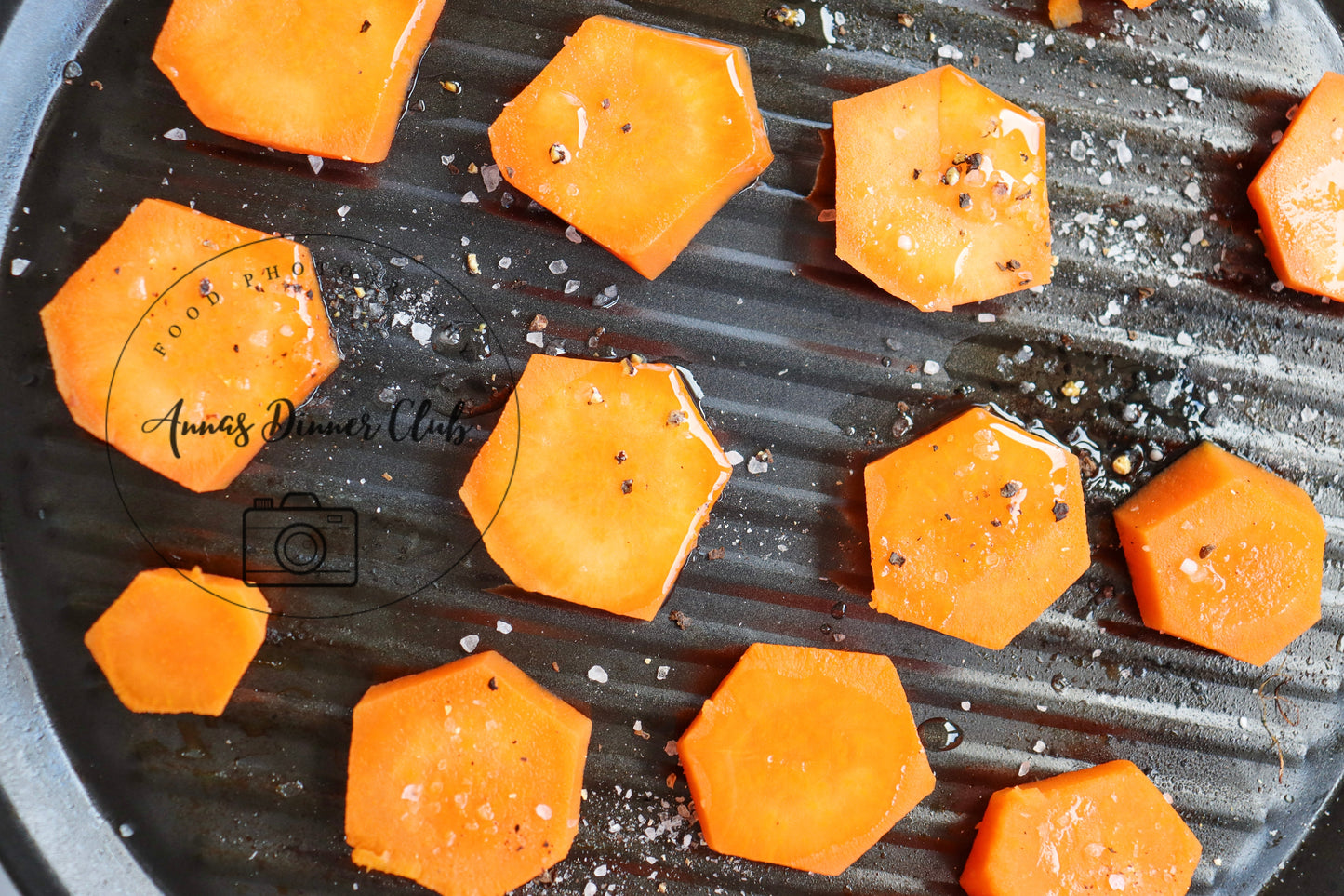 Grilled sweet potato blueberry salad - exclusive set