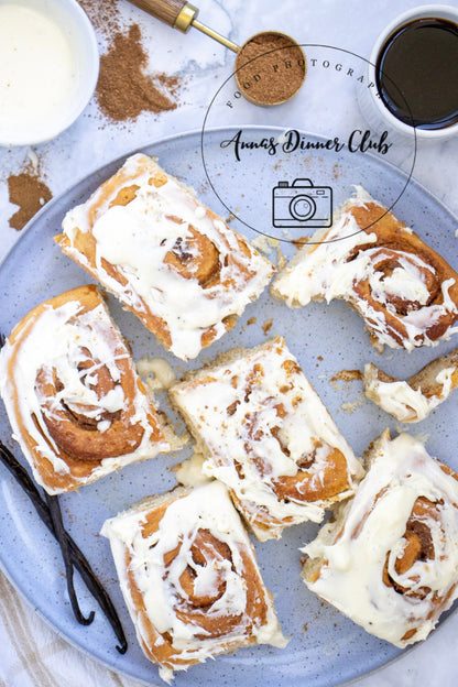 Vanilla Cinnamon rolls semi exclusive set 6