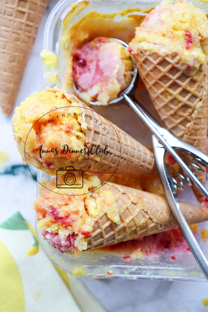 Easy Rainbow Sherbet no churn PLR set