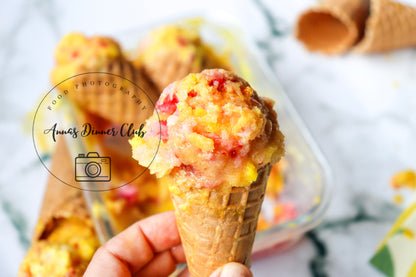 Easy Rainbow Sherbet no churn PLR set