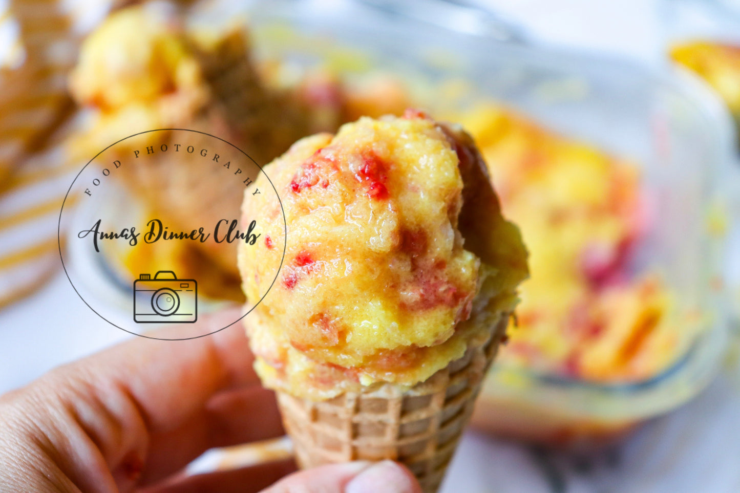 Easy Rainbow Sherbet no churn PLR set
